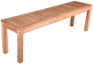 Bank BIARO 3-Sitzer Teak Gartenbank Garten Terrasse Sitzbank Parkbank Holz Möbel