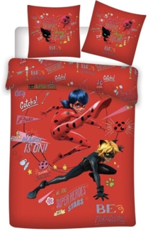 Miraculous Ladybug Bio-Baumwolle Bettwäsche 140x200 cm