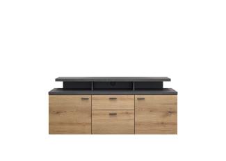 Trendteam 'Mood' TV-Lowboard, Matera Melamin,Fr. Coast Evoke Eiche Melamin, B/H/T: 151 / 66 / 47 cm