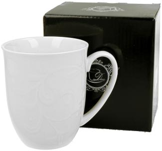 DUO WHITE Becher 300 ml HEMINGWAY New Bone China Porzellan