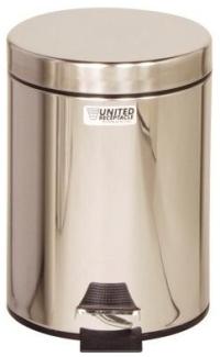 Rubbermaid Tretabfalleimer Small Pedal Bins 20,32x29,21 cm (D. x H) 5,6l Stahl edelstahl