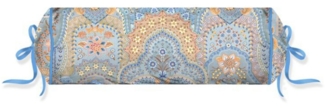 PiP Studio Dekokissen Jabali Nackenrolle 22x70 cm blau (1 Stück)