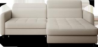 Gomsi, Ecksofa, Eckcouch, Beige