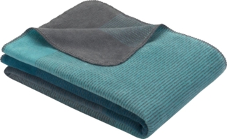 Wohndecke Toronto, IBENA, harmonischer Farbverlauf, Kuscheldecke