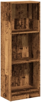 vidaXL Bücherregal Altholz-Optik 40x24x109 cm Holzwerkstoff 857781