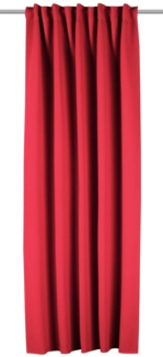 Neusser Collection Verdunklungsschal mit Gardinenband granat 135x245 cm
