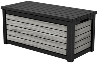 Keter Gartenbox "NORTHWOOD" 623L 157x72x69cm Deckel bis 270kg belastbar, abschließbar