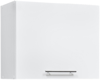 EDDY Moderner Hängeschrank Küche in Weiß matt - Geräumiger Küchenschrank mit viel Stauraum - 60 x 50 x 31 cm (B/H/T)