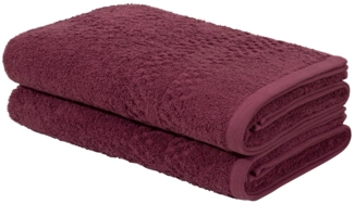 my home Duschtücher Regona, Duschtücher 70x140cm, flauschig und weich, 500 gr/m², Frottier (Set, 2-St), Premium Handtücher mit Bordüre, Set, 100% Baumwolle, 5 Jahre Garantie