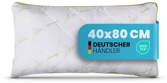 Bestlivings Kopfkissen Kissen mit Bamboo Mesh in 2 Größen, Füllung: 100% Polyester, temperaturausgleichend und feuchtigkeitsregulierend