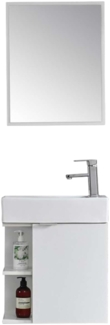 Sanotechnik Badmöbelset 'SPRING 50' WEIß, 50x60x24 cm