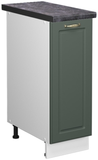 Apothekerschrank Fame-Line Grün-Gold Landhaus 30 cm , AP Anthrazit Vicco