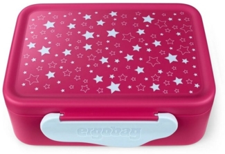 ergobag Lunchbox Brotdose, Tritan, (Brotdose, 1-tlg, Brotdose), Inkl. Trennfach für Obst und Gemüse