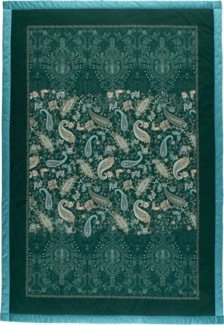 Bassetti Granfoulard Plaid Decke Wohndecke Monnalisa V1 grün 135x190