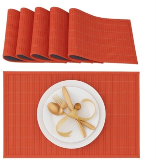 12 teiliges Tischset rot 10041894