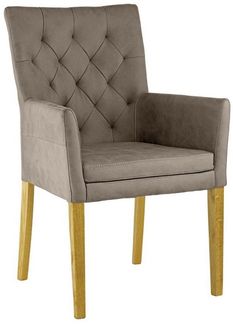 Home affaire Armlehnstuhl Colorado (1 St), Gestell aus Massivholz