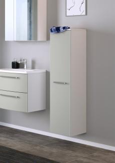 Midischrank >Genua< in Matt Hellgrau - 30x130x27cm (BxHxT)