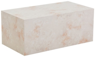 HOME DELUXE Couchtisch Marmor AMIRI L - 95 x 50 cm Sandstein