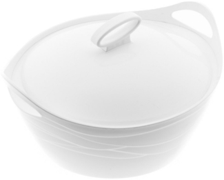 BEM Servierschüssel Thermobehälter, Edelstahl, (Warmhaltebehälter Thermos Essensbehälter Thermobox für Essen), Thermoschüssel mit Deckel praktisch in 3 Größen zur Auswahl