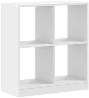 vidaXL Bücherregal Weiß 68,5x32x75 cm Holzwerkstoff 852807