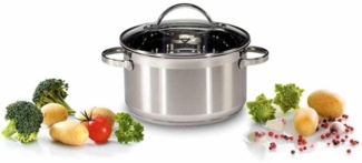 Fleischtopf 5,5l Kochtopf Suppentopf Töpfe Kochen Küchenhelfer Mahlzeit Topf TOP