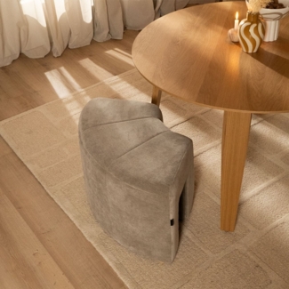 Bronx71 Modularer Eckhocker Seth Chenille taupe