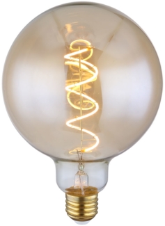 LED 4 Watt Filament Leuchtmittel E27, 200 Lumen, warmweiß, DxH 12,5x17 cm