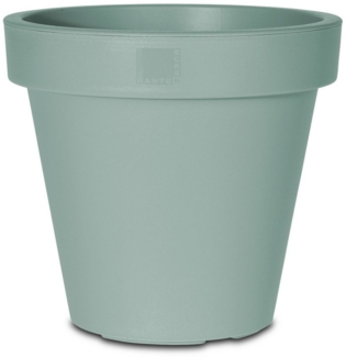 Spetebo Pflanzkübel Kunststoff Pflanzkübel rund XXL Ø 58 cm terracotta (Stück, 1 St, Blumentopf), klassischer runder Pflanzkübel für den Garten