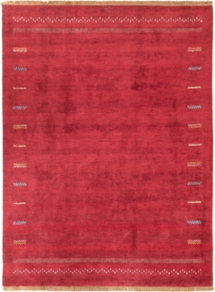 Morgenland Gabbeh Teppich - Loribaft Perser - 300 x 240 cm - rot