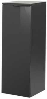 Fackelmann LUNA Midischrank 31cm, Schwarz/Anthrazit
