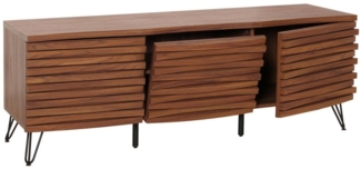 MCW TV-Rack MCW-M49 TV-Rack, Türoberfläche im gewölbten Design