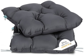 HOMECALL Dekokissen Bankauflage Stuhlkissen Bankkissen Sitzkissen Sessel(2er Set), Nordisches Design, 50 x 50 x 12 cm