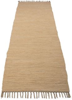 carpetfine Teppich Kelim Chindi uni, auch als Läufer, rechteckig, Höhe: 5 mm, Wendeteppich, reine Baumwolle, handgewebt, Uni-Farben, mit Fransen