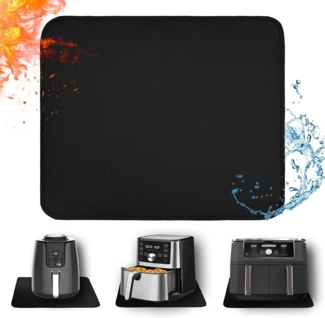 Coonoor Grillplatte Hitzebeständige Unterlage Hitzeschutzmatte Küchenarbeitsplatten, für Luftfritteuse, Feuerfeste Unterlage Wasserabweisend