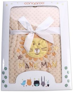 Cangaroo 'Freya' Babydecke beige, 80x110 cm