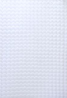 Hochflor Teppich Alessandro rechteckig - 160x230 cm - Weiß