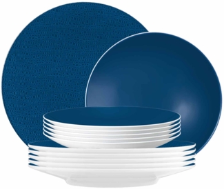 Seltmann Weiden Life Fashion Tafelservice 12-teilig Classic Blue