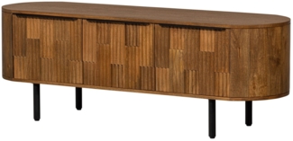 BePureHome TV-Board Effortless aus Mangoholz, 147x45x50 cm