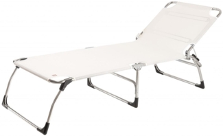 AMIGO BIG weiß Sonnenliege Aluminium Dreibeinliege FIAM