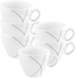 Seltmann Weiden Trio Highline Kaffeetasse 0,23 l 6er Set