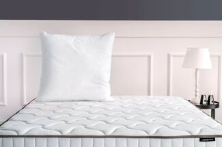 Yatas Bedding Baumwollkissen Cotton, natürlicher Bezug und Füllung