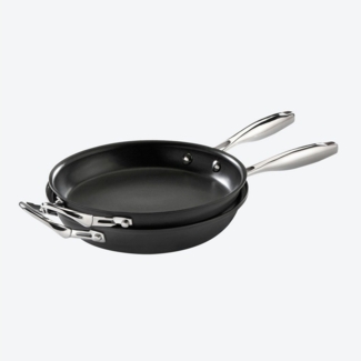 Hagen Grote Pfannen-Set Wendepfanne für beidseitig perfekte Omeletts, Frittatas, Tortillas, Pfannkuchen