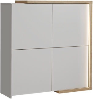 99rooms Ewaryst Kommode Beige Eiche