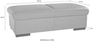 exxpo - sofa fashion Hocker Salerno Bankhocker, bequem und komfortabel