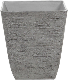 Blumentopf dunkelgrau quadratisch 39 x 39 x 43 cm DELOS