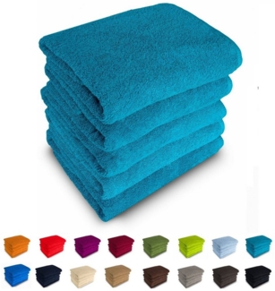 MatratzenL.A.B® Duschtücher 70x140 cm Rimini 500 g/m² Blauer Schwan®, 100% Baumwolle (Duschtücher), Badetücher, Frotee, 23 Farben, mit Aufhänger, einzeln verpackt