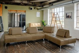 KAWOLA Sofa WIOLO Ecksofa Leder camel 83 x 240 x 350 cm