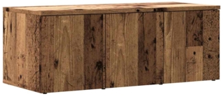 vidaXL TV-Schrank Altholz-Optik 80x34x30 cm Holzwerkstoff 856012