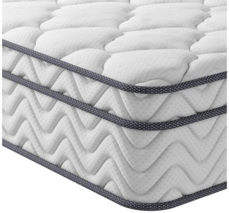 Taschenfederkernmatratze 7-Zone matratze 22cm hoch H3 Kaltschaummatratze BT1, Vesgantti, Öko-Tex Standard 100, hohe Punktelastizität