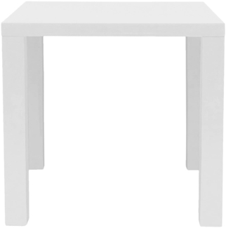 Esstisch 80x80 cm MDF Weiß